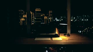 Night at Work Instrumental Chill Music Mix-(480p)