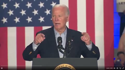 BIDEN: "Tôi sẽ đánh bại Donald Trump! Tôi sẽ đánh bại ông ấy một lần nữa vào năm 2020!"🤣🤣🤣🤣