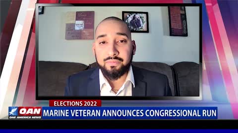 Marine veteran announces congressional run