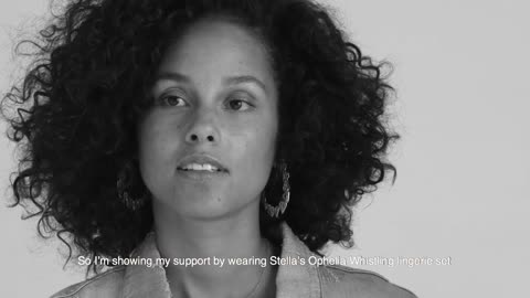 Breast Cancer Awareness 2017 interview with Alicia Keys Stella McCartney