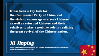 Xi Jinping remarks on overseas Chinese affairs