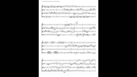 J.S. Bach - Well-Tempered Clavier: Part 2 - Fugue 10 (Double Reed Quartet)