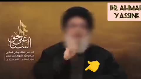 Nasrallah hands is shaking