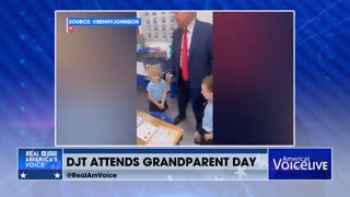 PRESIDENT DONALD TRUMP ATTENDS GRANDPARENT DAY