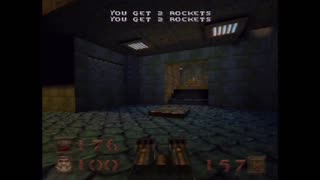 Quake Playthrough (Actual N64 Capture) - The Vaults of Zin