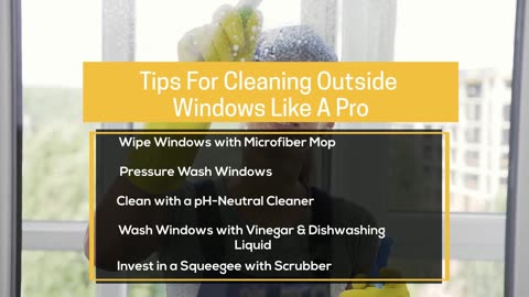 How To Clean Outside Windows Tips To Try