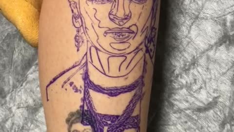 The perfect tattoo stencil #fridakahlo