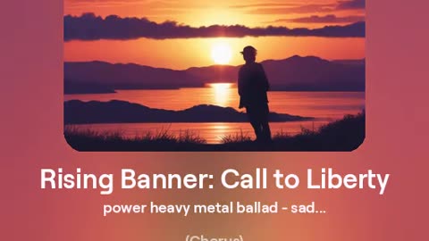 Rising Banner - Call to Liberty - v1 - Songs of Liberty