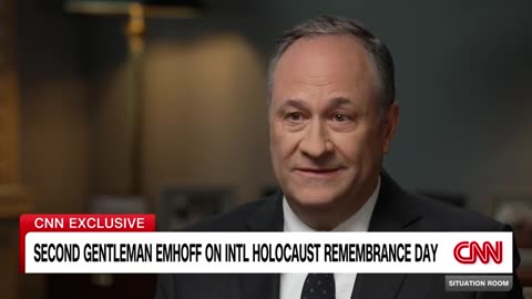 Second gentleman Doug Emhoff on his Jewish heritage and fighting antisemitism