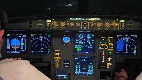 A330 Landing Cockpit view ✈️🛫