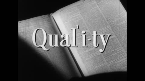 1962 Ford Motor Company Commercial - What is Quality?