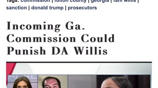 Indictments | Fanni Willis could be punished by GA law for indictment of Trump & 18 others
