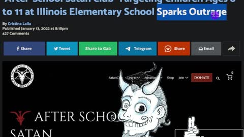 Illinois Elementary School Has A Satan Club