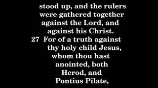 Acts 4 King James version