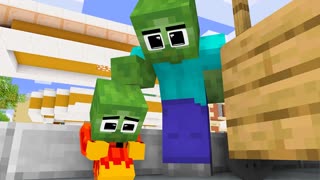 Monster school Top 5 Fire Baby Zombie Season 3 All Episode 2 - Sad Story - Minecraft Animation