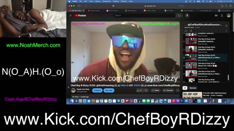 Chef Boy R Dizzy VLOG: @KickStreaming (O_o) #May #10 #2024 (O_o) www.Kick.com/ChefBoyRDizzy