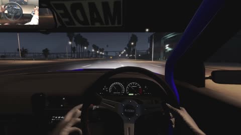 Night Drifting in the Nissan Silvia S13 - CarX Drift Racing