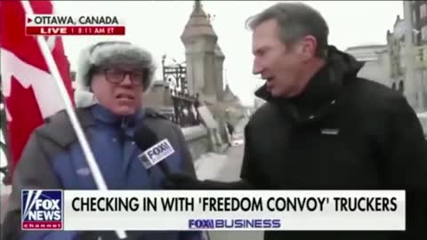 An Unvaccinated Grandfather Tells Fox News Why He's In Ottawa Protesting