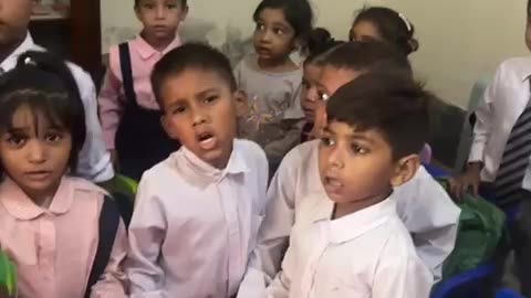 These Pakistani children are SO thankful and they learn to know Jesus.