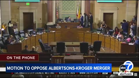 LA councilmembers introduce formal opposition of proposed Albertsons-Kroger merger | ABC7