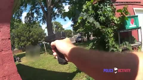 Bodycam Captures Police Shootout With Suspect in La Crosse, Wisconsin