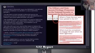 CIA - Military and others - 911 - Trump and Military - State Secrets - 4-28-24