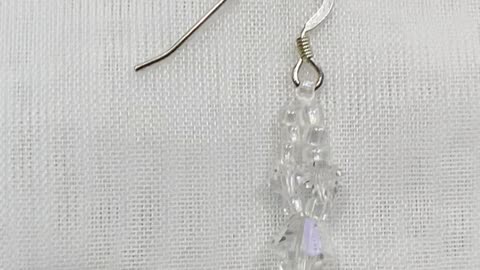 Handmade Unique 2.25” Drop Earrings with 925 Sterling Silver Hook. Party. Event