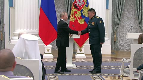 The ceremony of presenting the highest state awards of the Russian Federation by the President