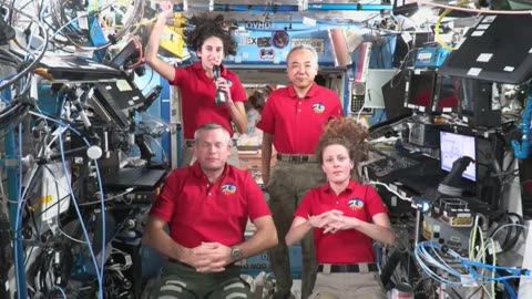 Thanksgiving Message from the International Space Station