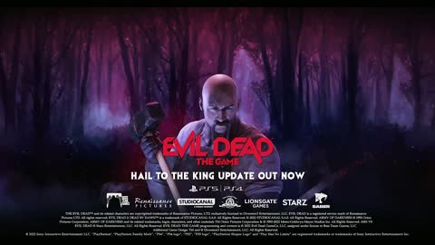 Evil Dead The Game - Hail to the King Update Trailer PS5 & PS4 Games