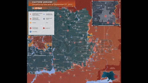 Offensive to Donbass: the situation in the east of Ukraine by the end of September 27, 2022