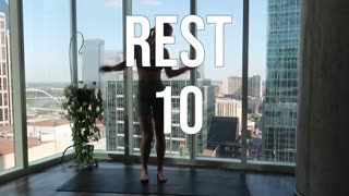 The most efficient intense HIIT workout to lose weight _ 20 mins