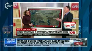 JACK POSOBIEC: Ukraine bombs Russian air base in Kursk