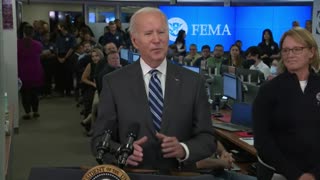 Reporter to Biden: "How would you describe your relationship and conversation with Gov. DeSantis?"