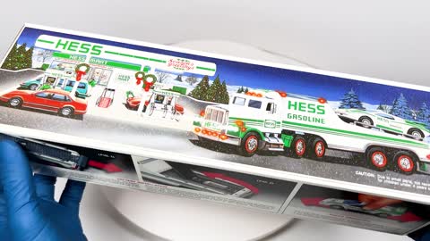 1991 Hess Toy Truck and Racer