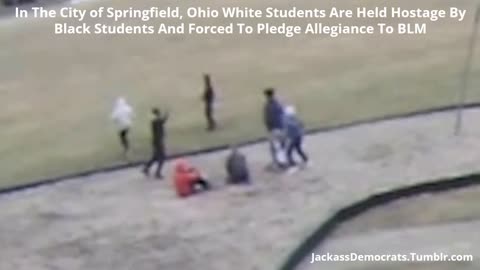 White Students Held Hostage By Black Students On School Playground