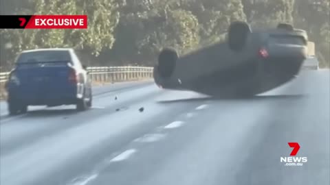 THAT'S NOT A KNIFE, THAT'S A KNIFE: Aussie Road Rage Flips Car, Ends in Knife Fight [WATCH]