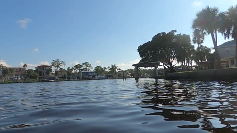 Relaxing Boat Ride up the Pithlachascotee River in Port Richey, Florida. #relax #portrichey