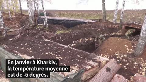 L'armée ukrainienne prépare ses tranchées avant l'hiver