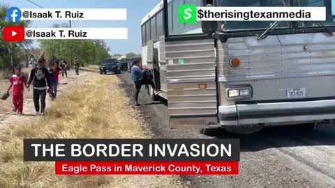 LARGE GROUP OF ILLEGAL IMMIGRANTS DETAINED IN SOUTHWEST TEXAS