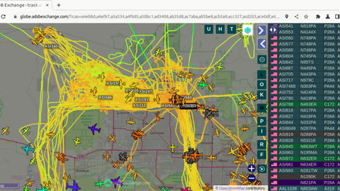 N4177L - More Bird Nazi Transpac over Morristown - jan 26th 2024