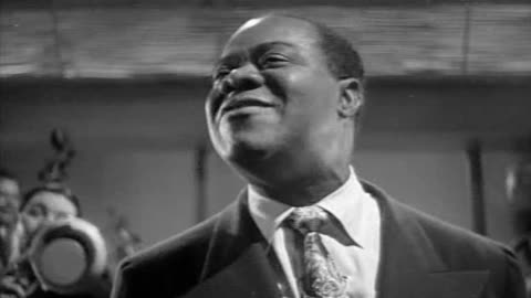 Louis Armstrong - Shadrack = Music Video The Strip 1951