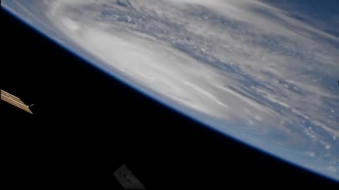 HURRICANE FRANKLIN VIDEO RECORDED BY NASA FROM THE INTERNATIONAL SPACE STATION