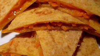Easy and quick lunch with sweet potato tortilla