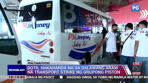 DOTr, nakahanda na sa dalawang araw na transport strike ng grupong PISTON