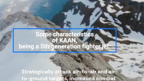 Turkey's 5th generation fighterjet | KAAN fighter aircraft features.