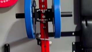 Trolley Cable Pulley System for Power Rack (NO SWINGING)