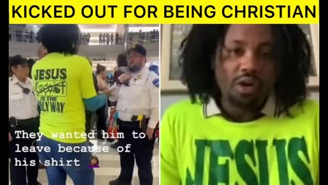 Man Kicked Out Of Mall For Wearing A Jesus Shirt