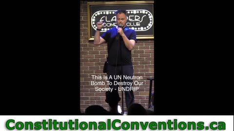 Comedians: desensitize men/woman to indigenous to push the UN Agenda 21 mass Murder of You!