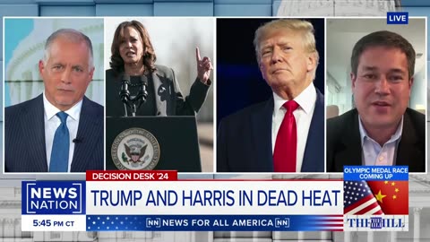 0.2%: Trump, Harris locked in polling dead heat | The Hill | VYPER